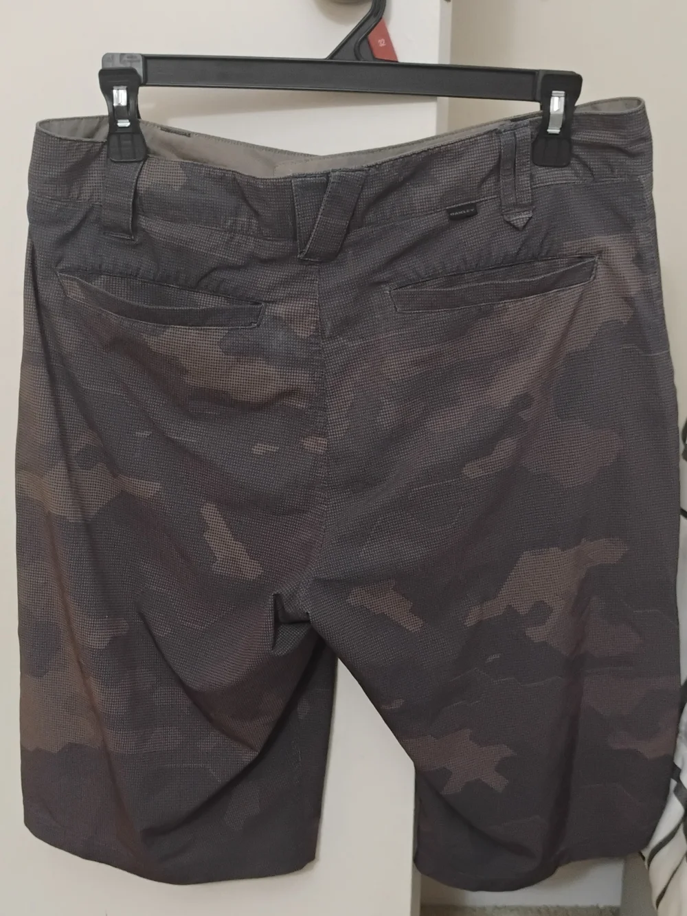 Oakley Men's Black Dark Camo Athletic Shorts